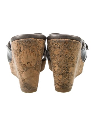 Brighton Patent Leather Slides