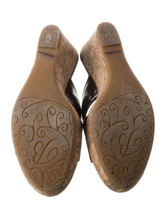 Brighton Patent Leather Slides