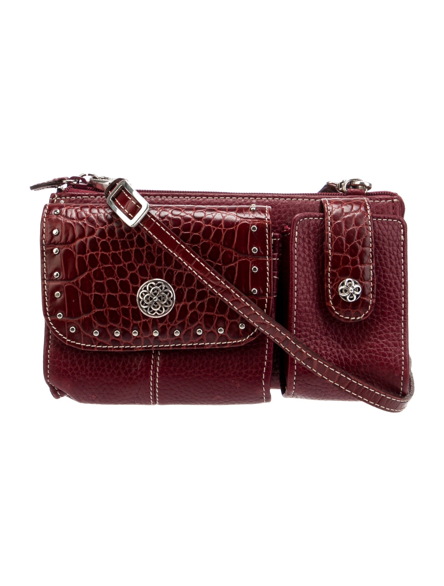 Brighton Leather Crossbody Bag