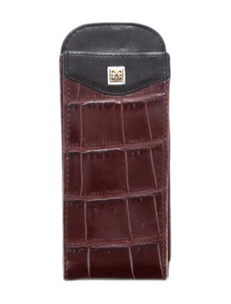 Brighton Embossed Leather Phone Holder