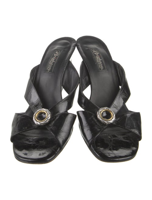 Brighton Patent Leather Slides