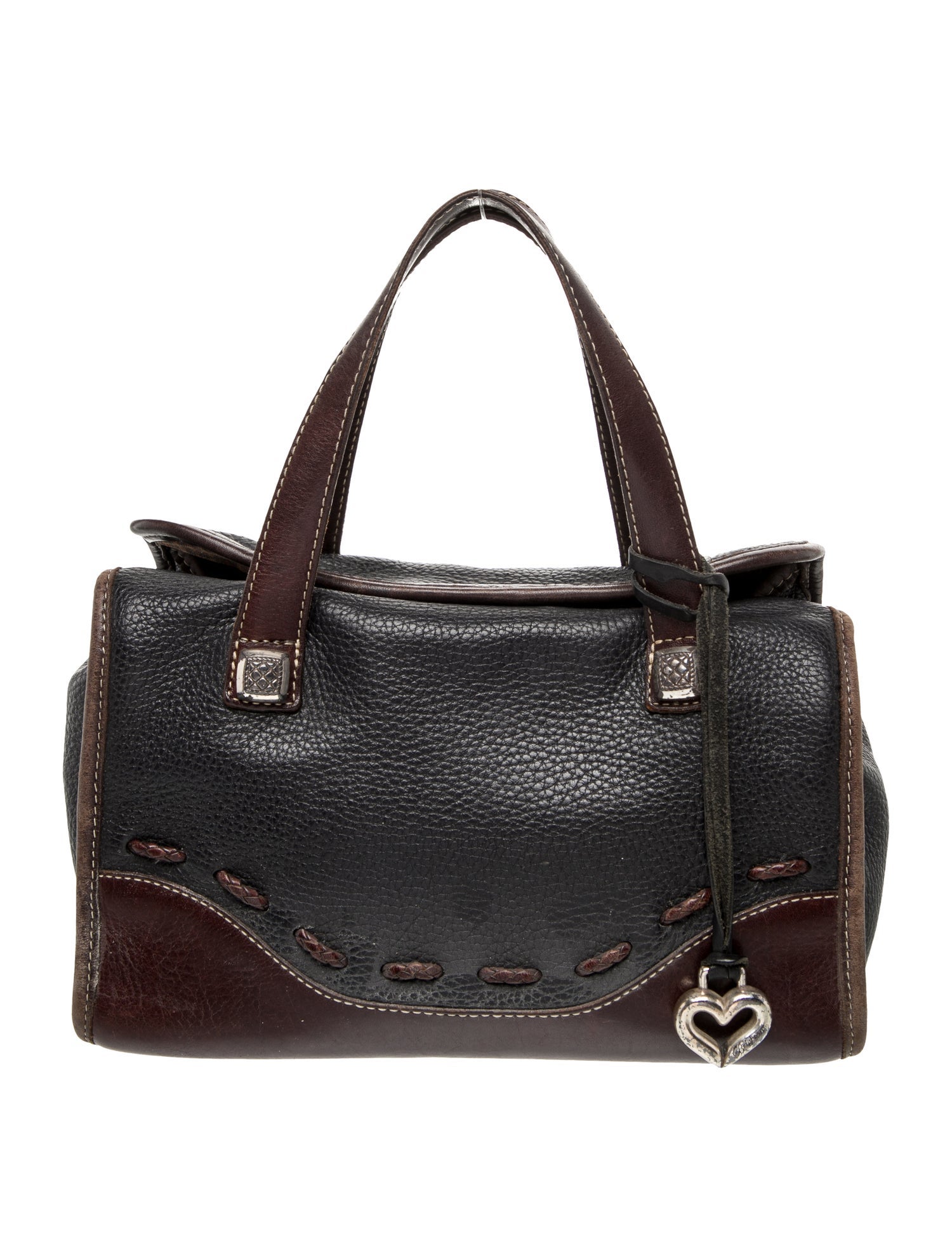Brighton Leather Top Handle Bag
