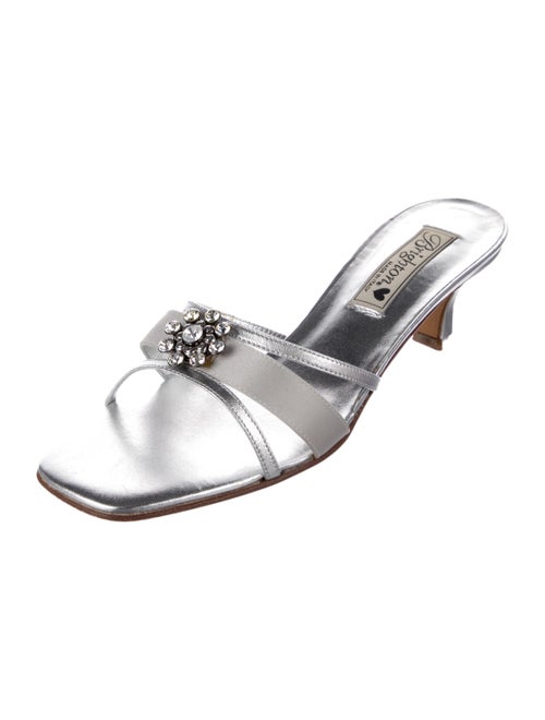 Brighton Leather Cutout Accent Slides