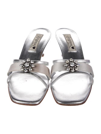 Brighton Leather Cutout Accent Slides