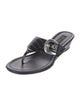 Brighton Leather Slides