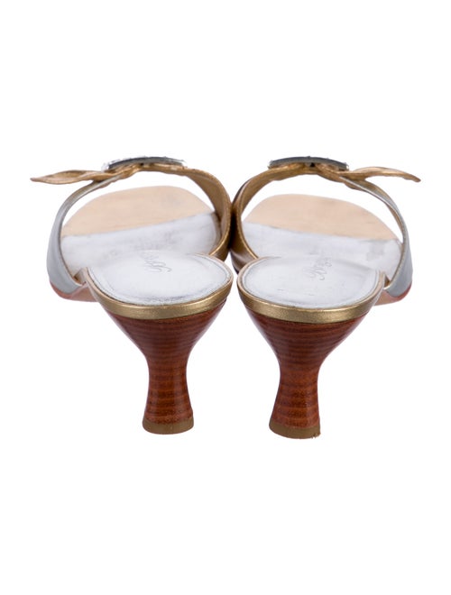 Brighton Leather Slides