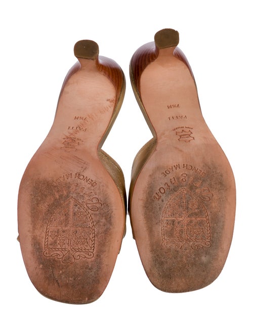 Brighton Leather Slides