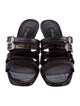 Brighton Patent Leather Slides