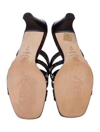 Brighton Patent Leather Slides