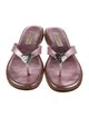 Brighton Leather Slides