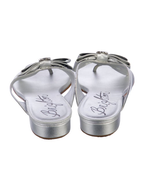 Brighton Leather Slides