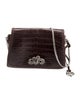 Brighton Embossed Leather Crossbody Bag