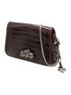 Brighton Embossed Leather Crossbody Bag