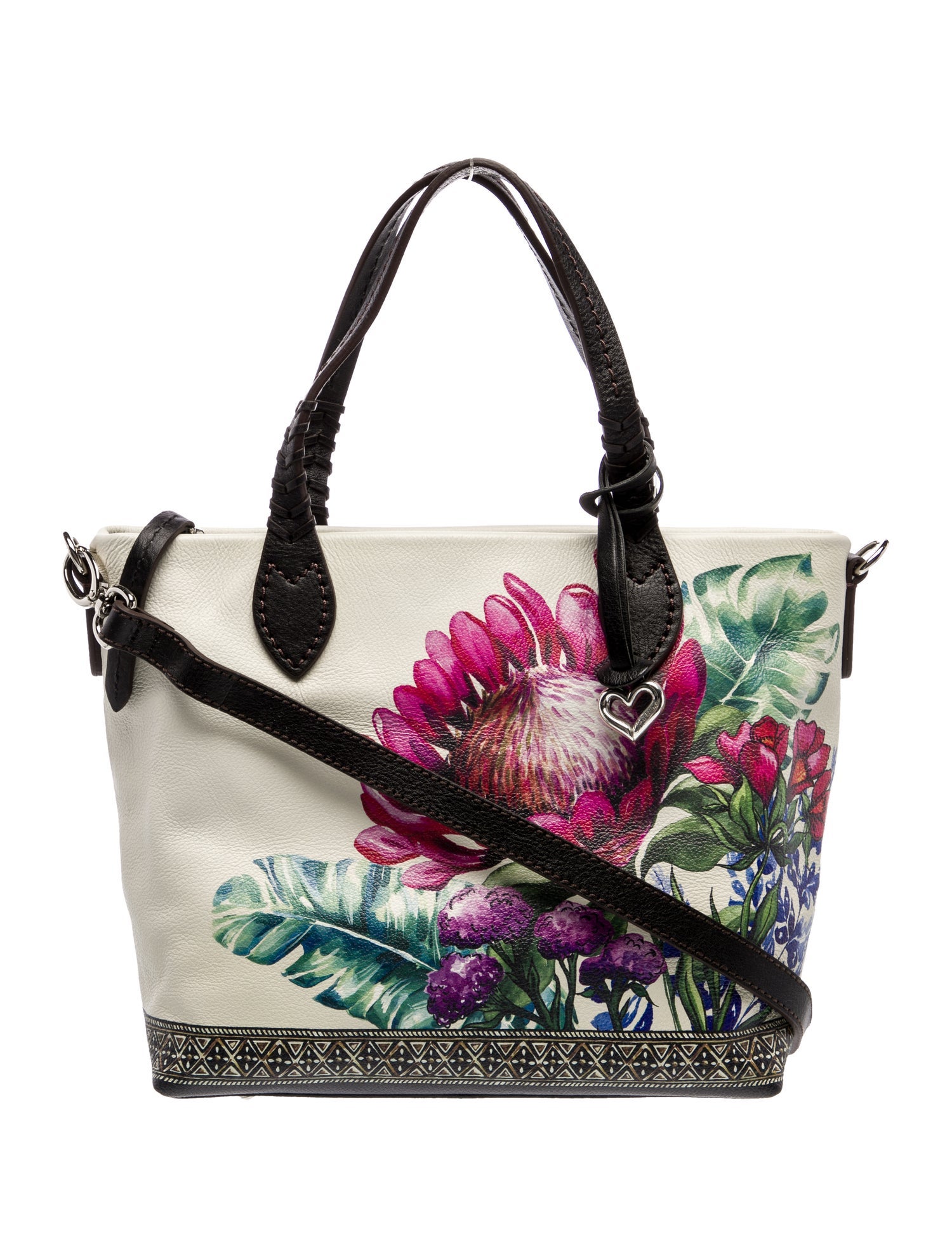 Brighton Leather Top Handle Bag