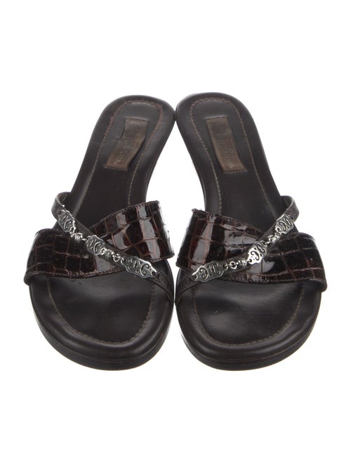 Brighton Leather Printed Slides