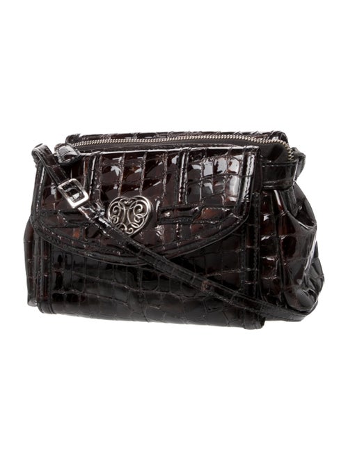 Brighton Patent Leather Crossbody Bag