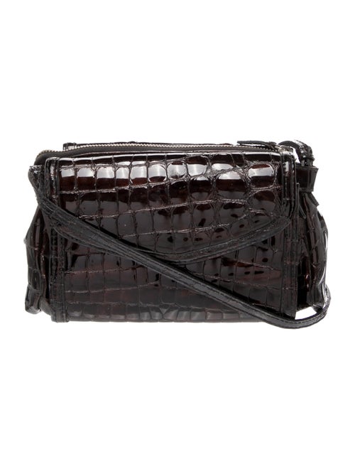 Brighton Patent Leather Crossbody Bag