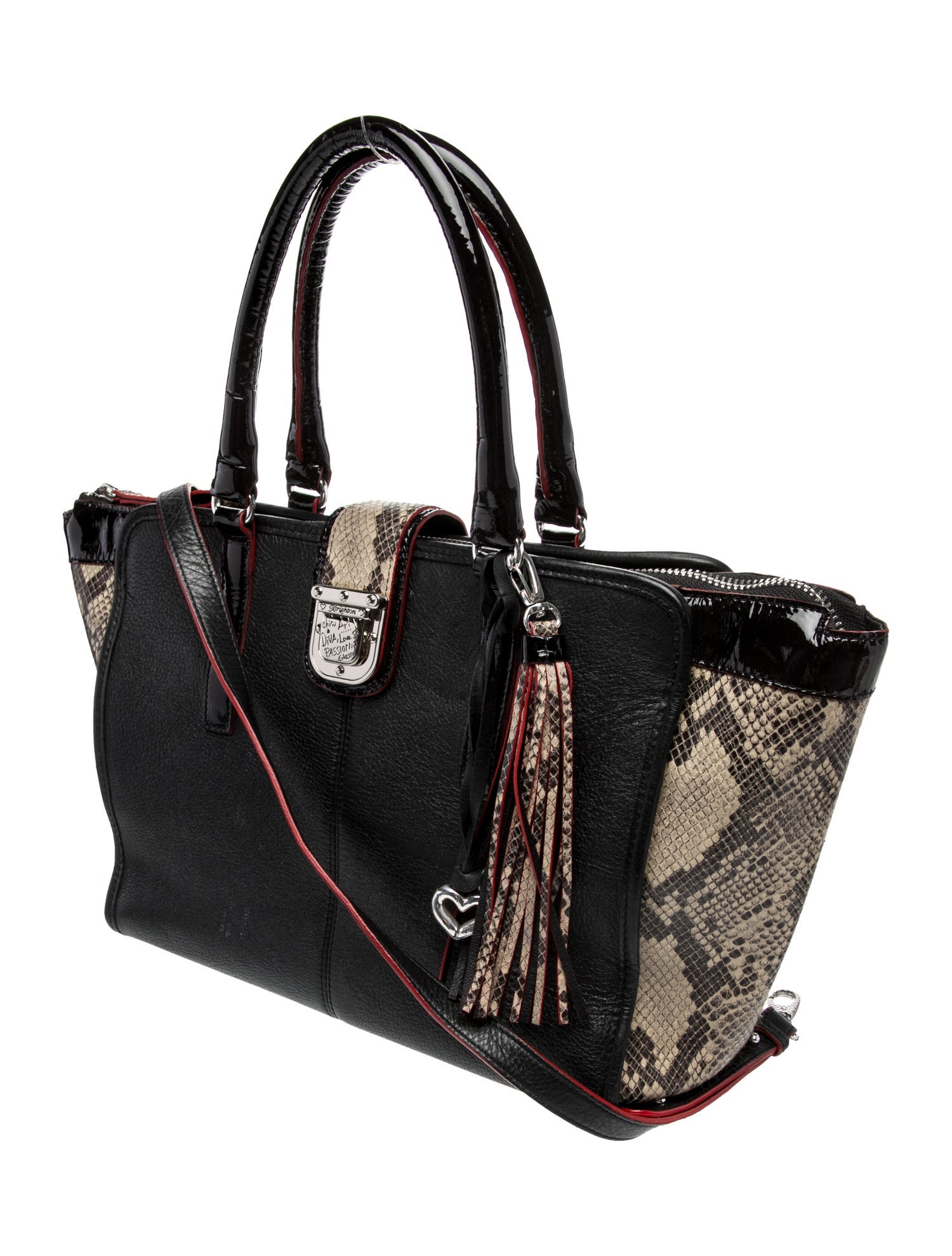 Brighton Leather Top Handle Bag