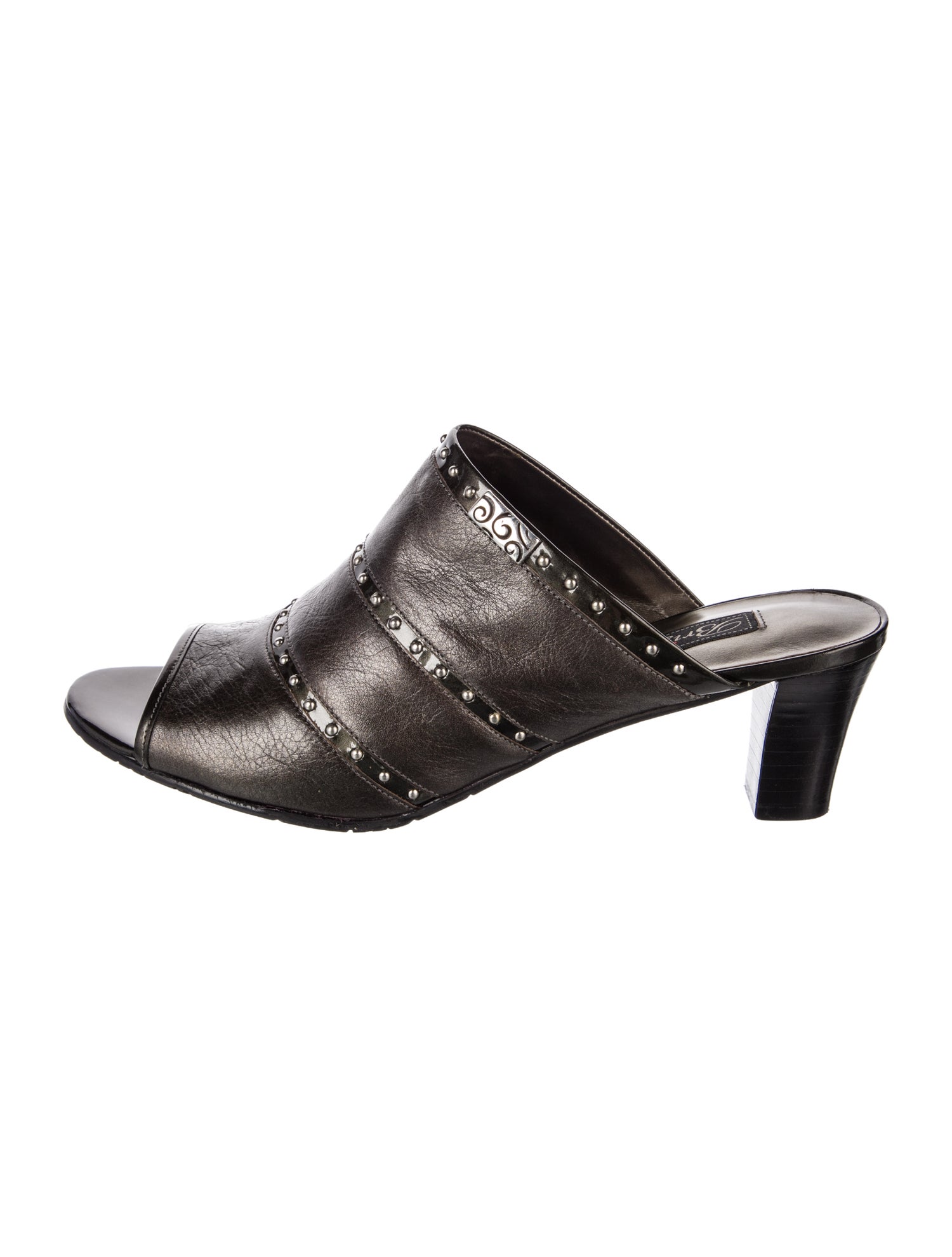 Brighton Leather Printed Slides