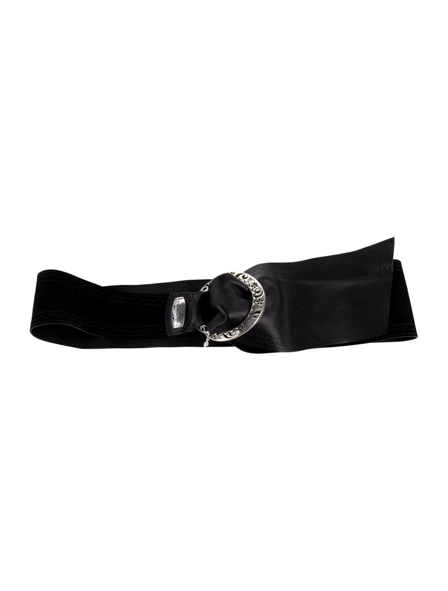 Brighton Wide Suede Waist Belt