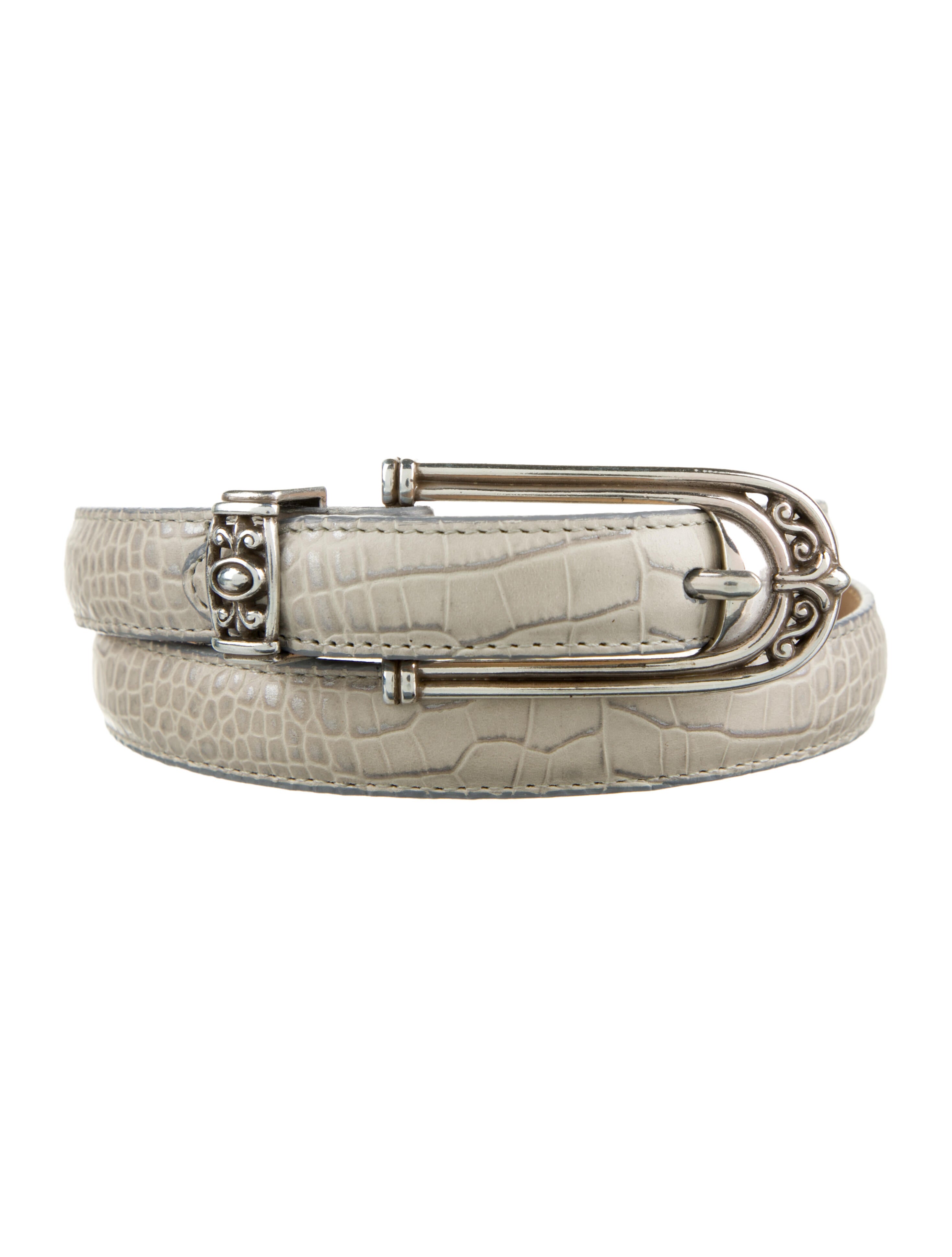 Brighton Skinny Leather Waist Belt