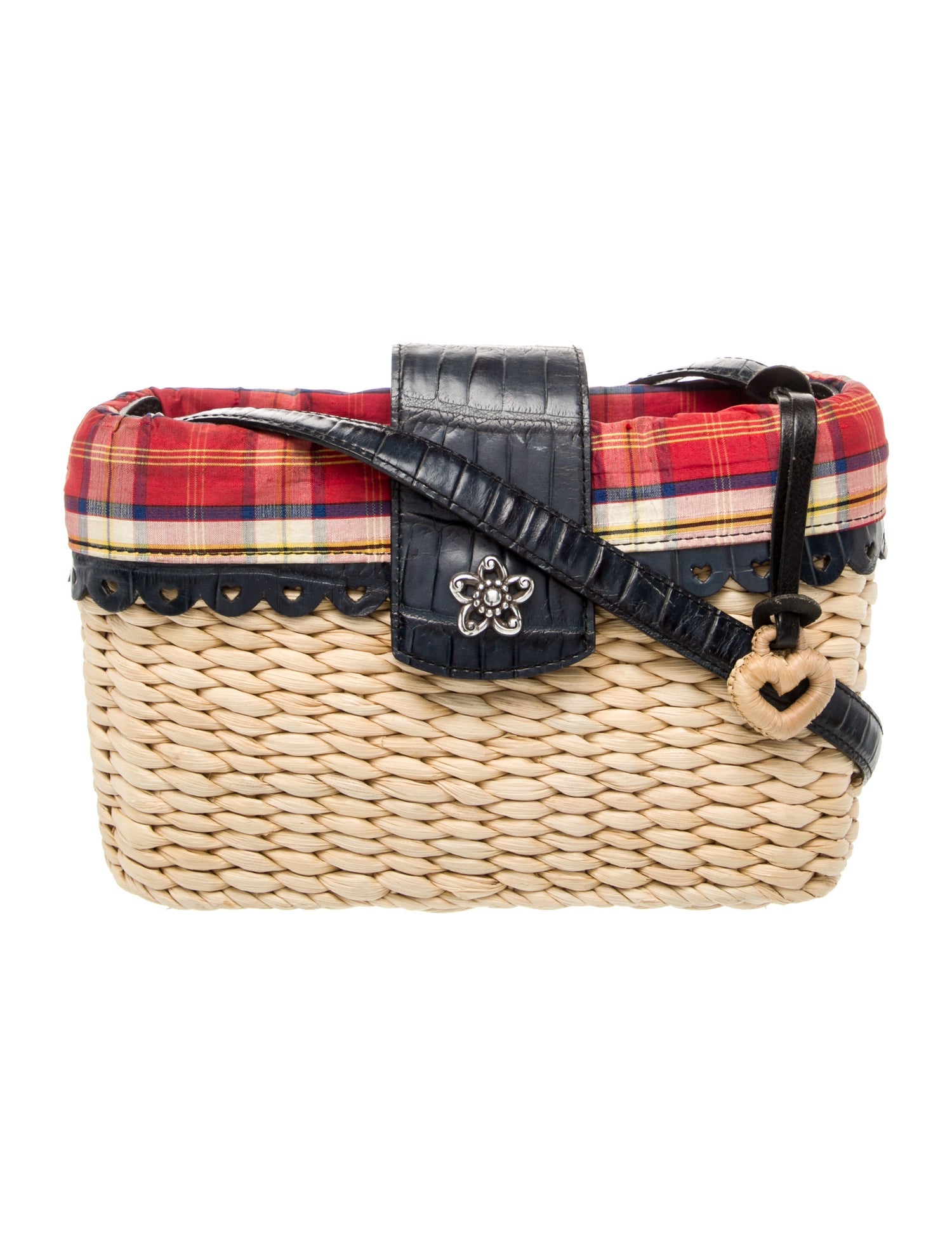 Brighton Straw Crossbody Bag