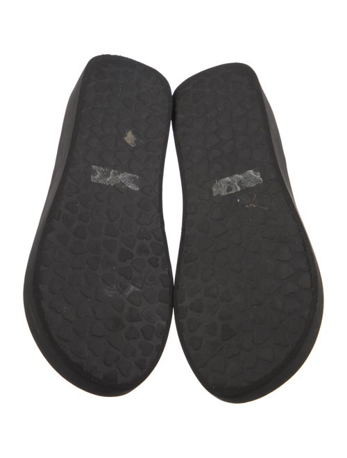 Brighton Rubber Crystal Embellishments Flip Flops