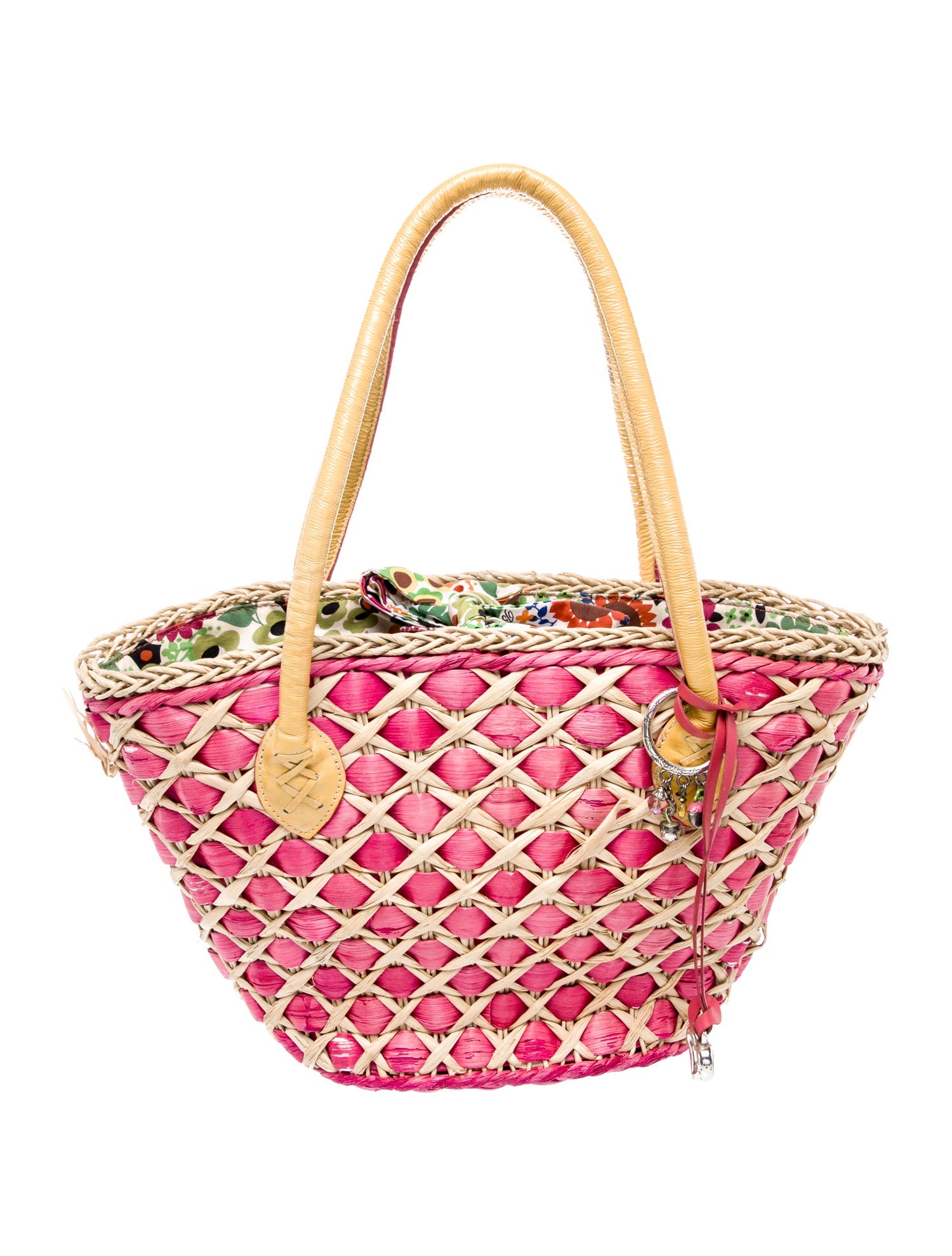 Brighton Raffia Top Handle Bag