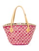 Brighton Raffia Top Handle Bag