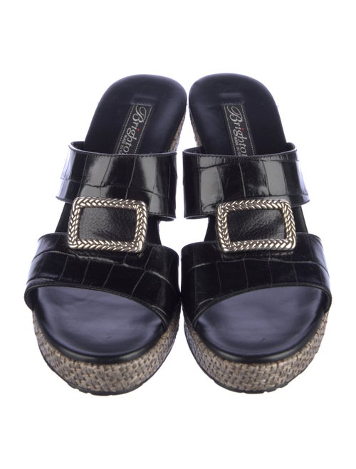 Brighton Leather Espadrilles