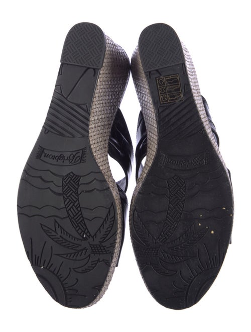 Brighton Leather Espadrilles