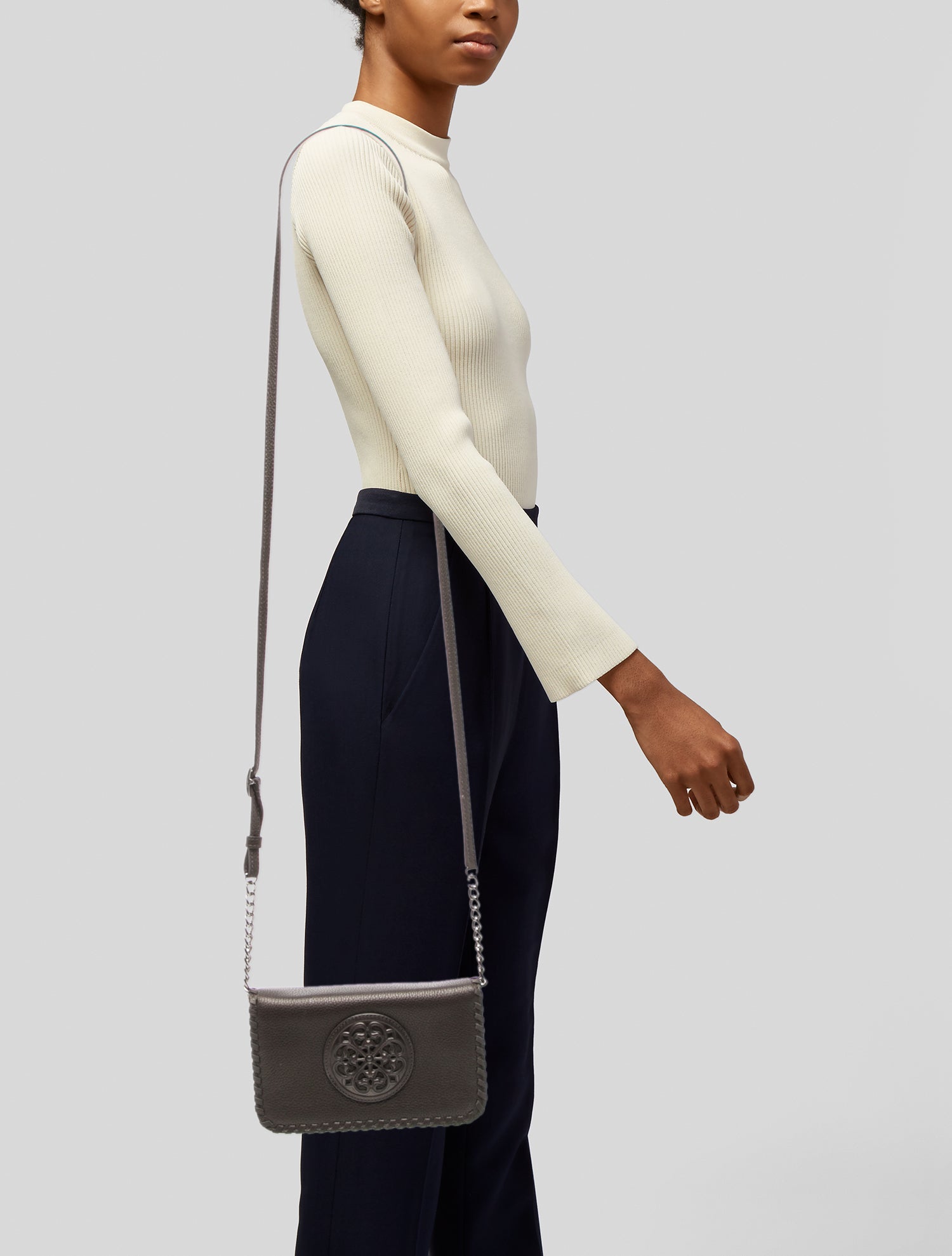 Brighton Leather Clutch