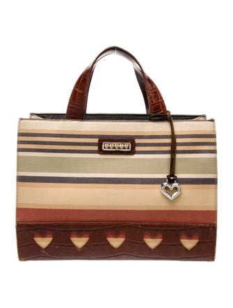 Brighton Canvas Top Handle Bag