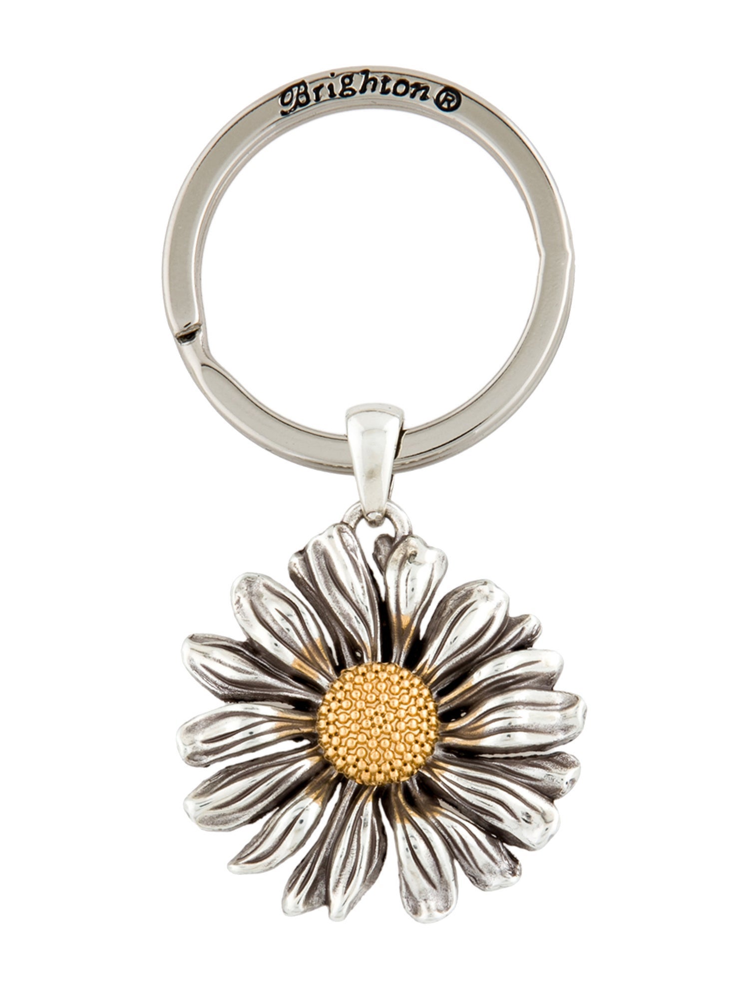 Brighton silver keychain charm