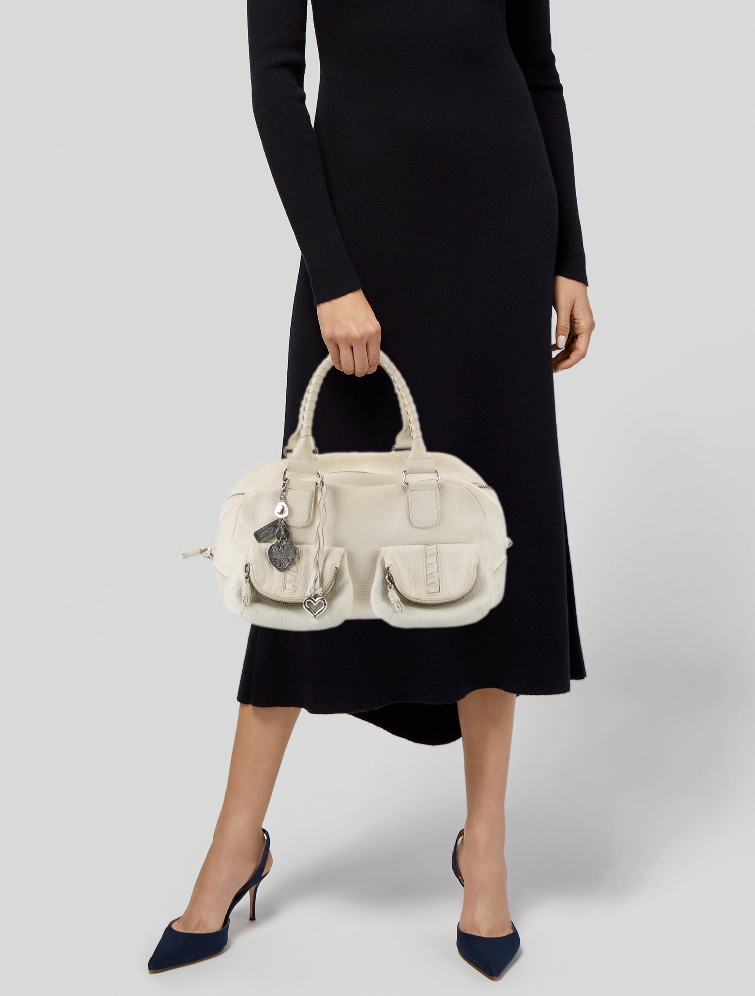 Brighton Leather Top Handle Bag