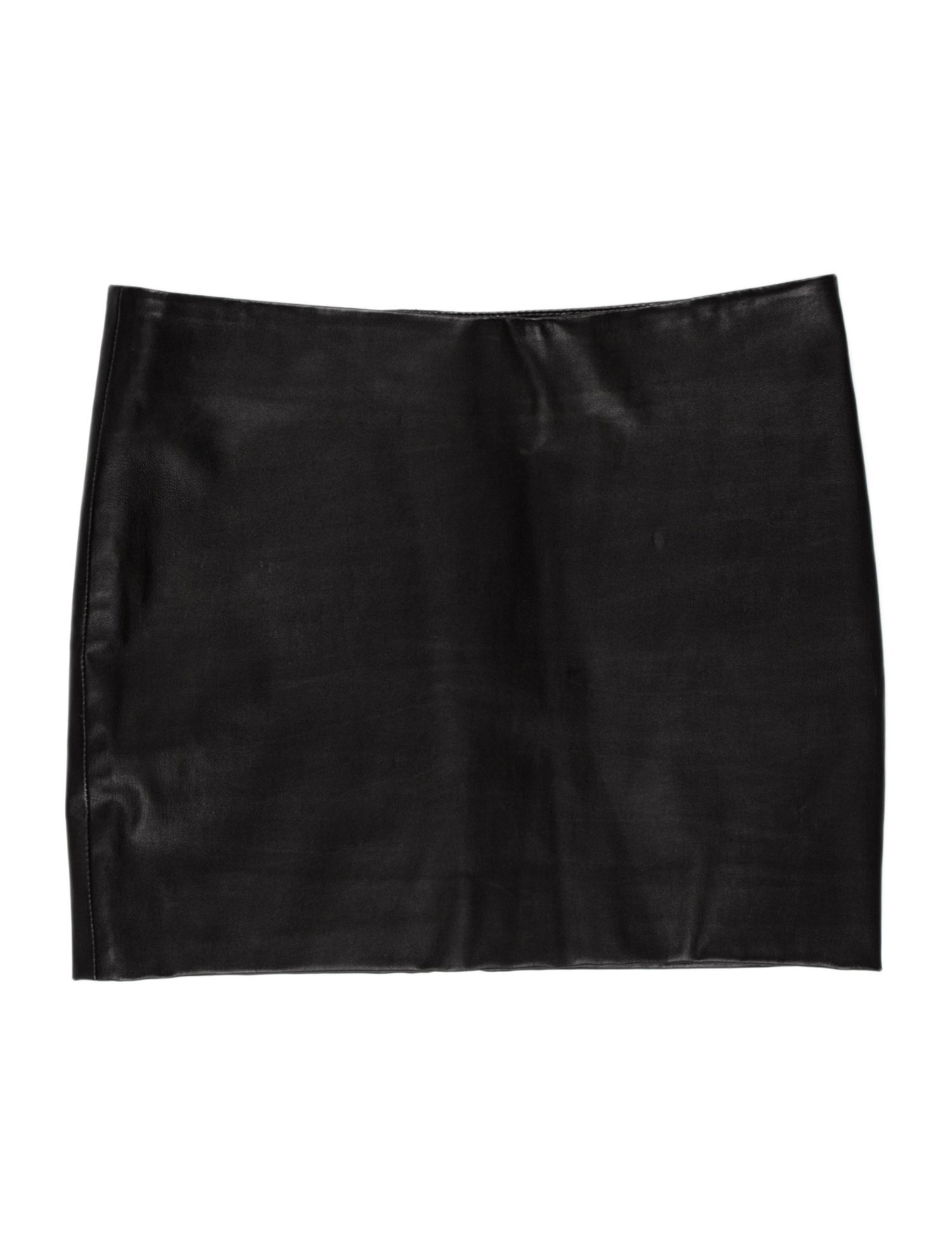 Brighton Leather Mini Skirt