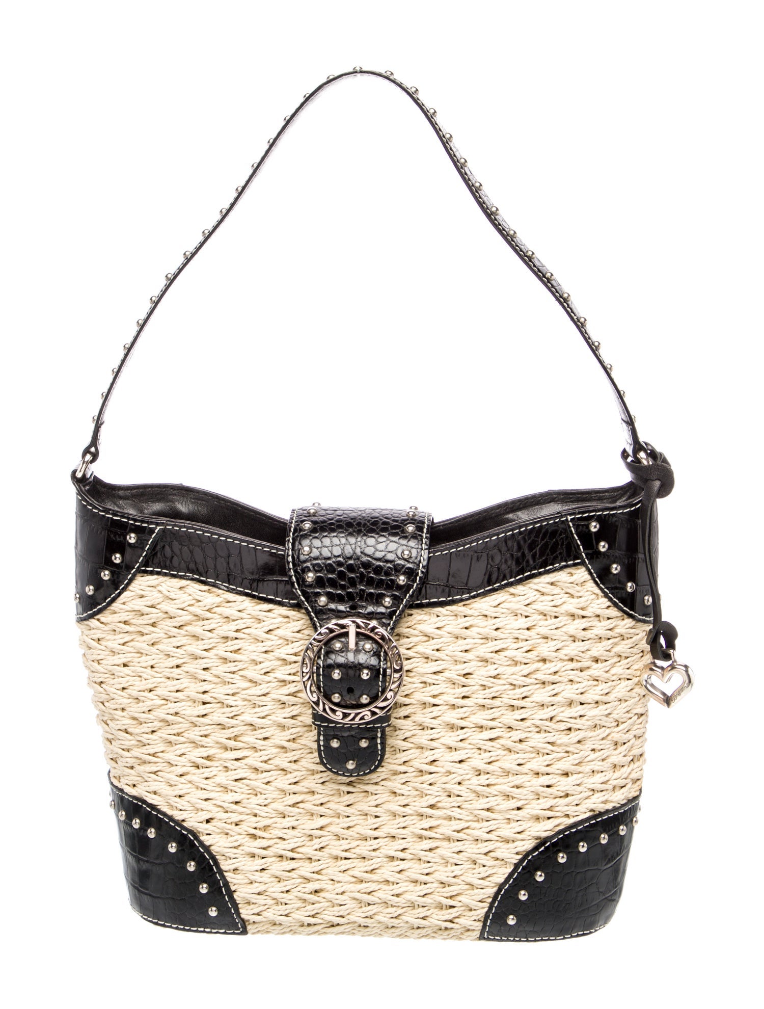 Brighton Raffia Shoulder Bag