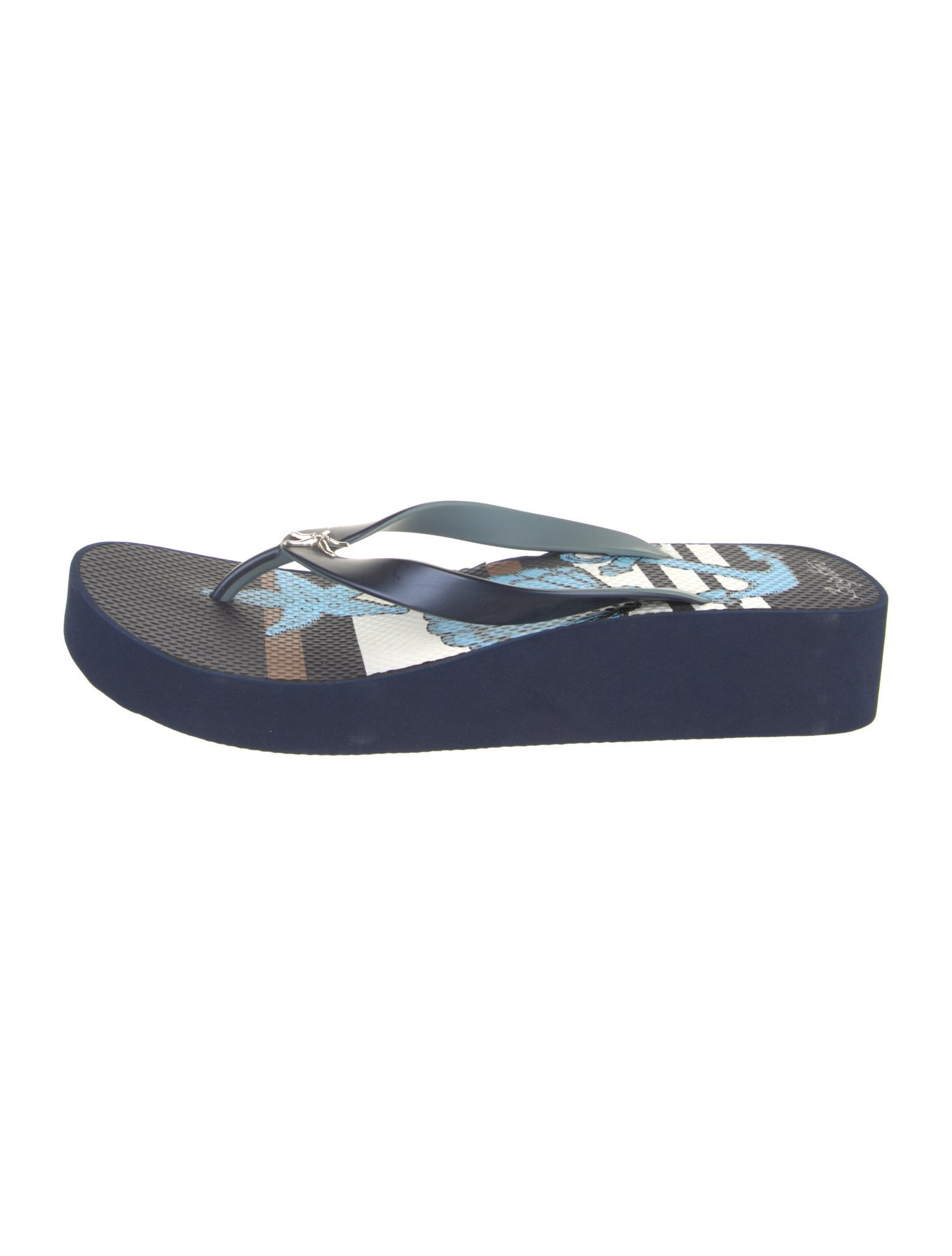 Brighton Rubber Printed Flip Flops