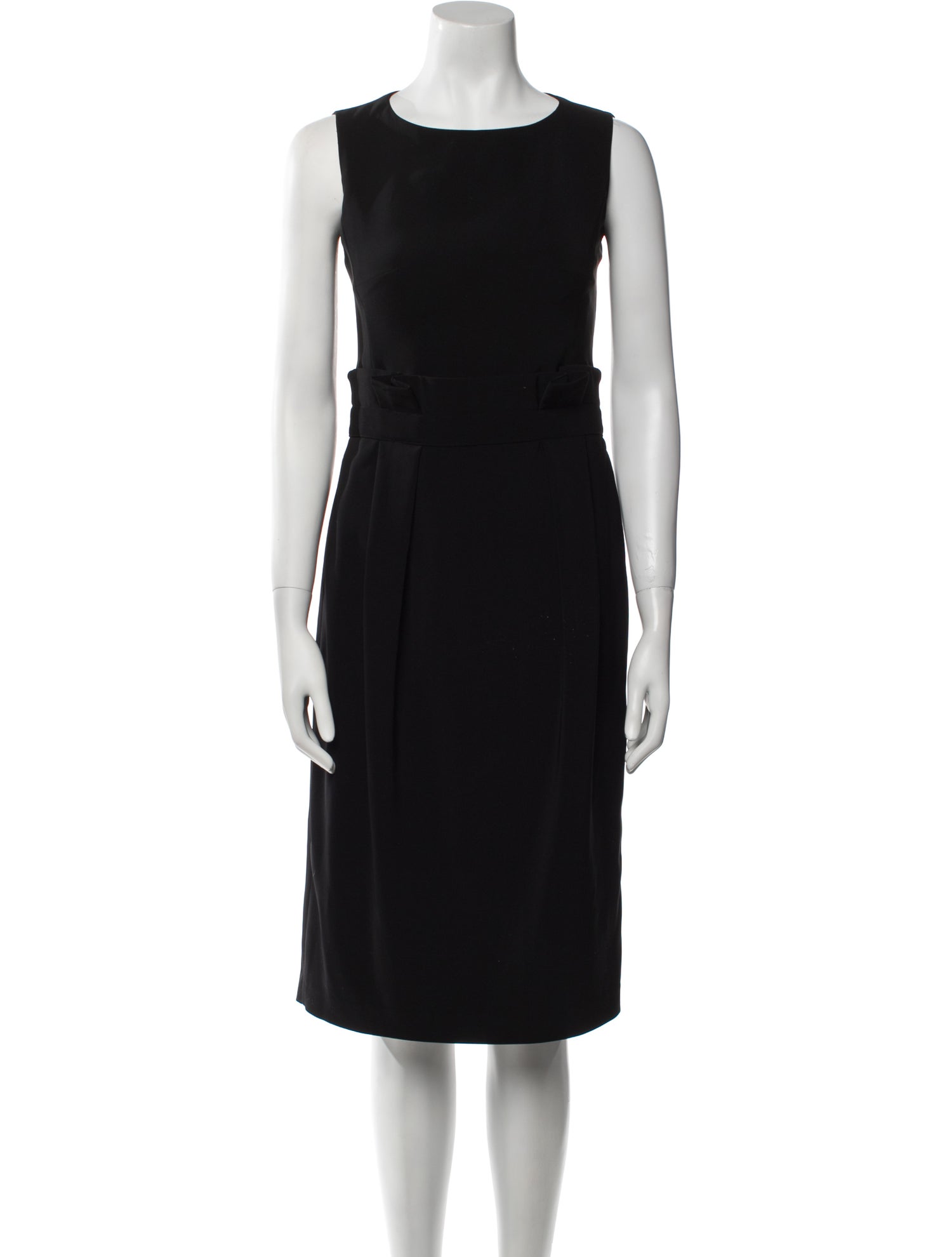 Brighton Bateau Neckline Knee-Length Dress