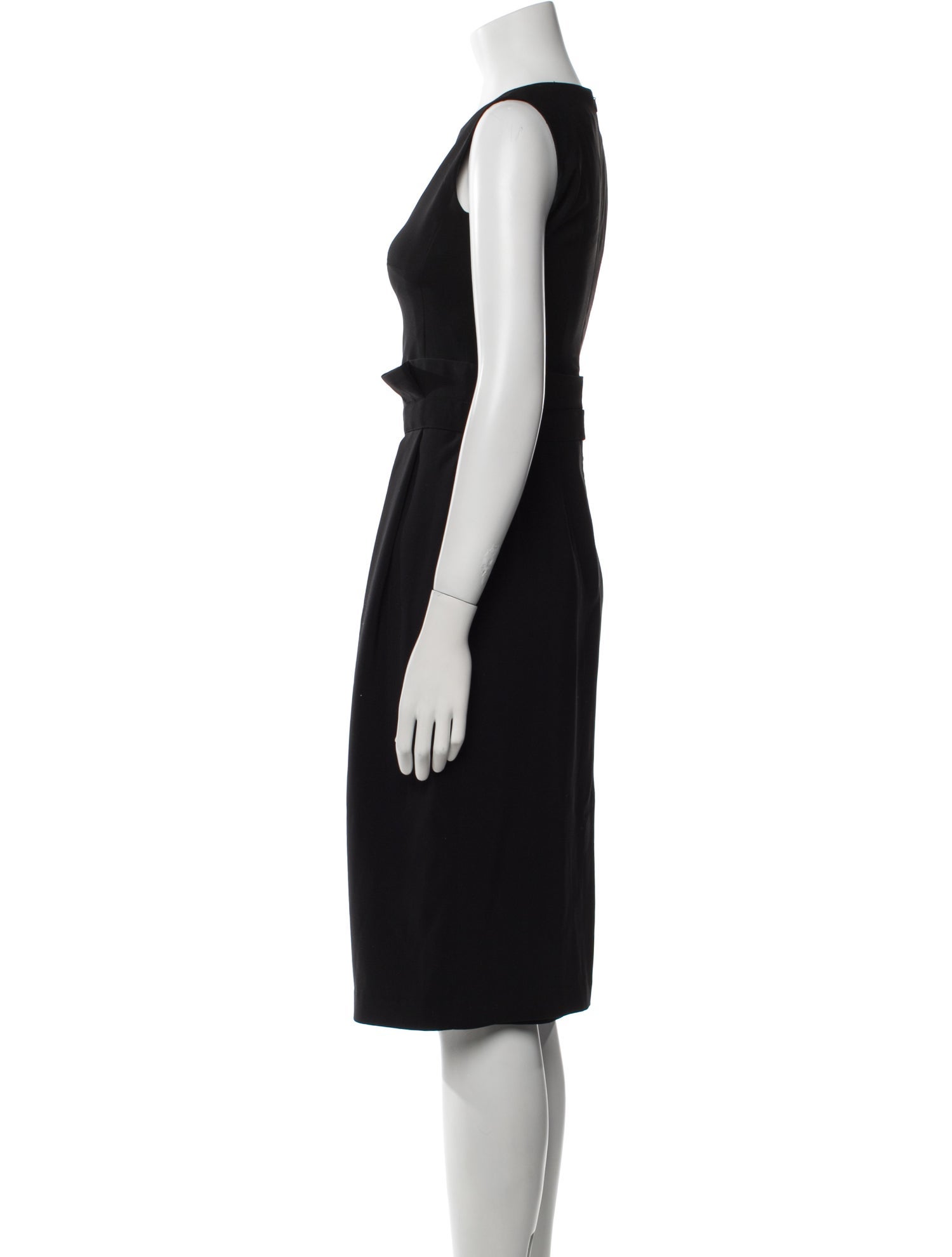 Brighton Bateau Neckline Knee-Length Dress