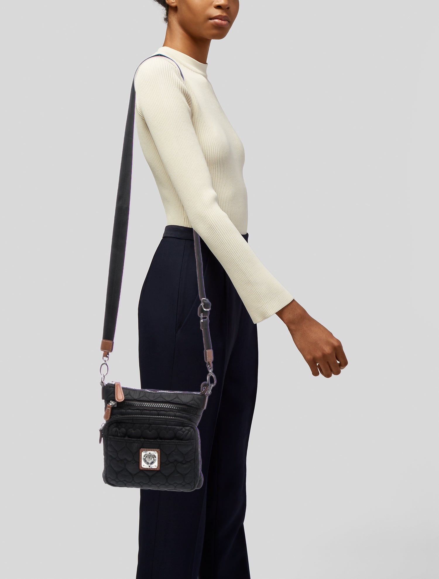 Brighton Nylon Crossbody Bag