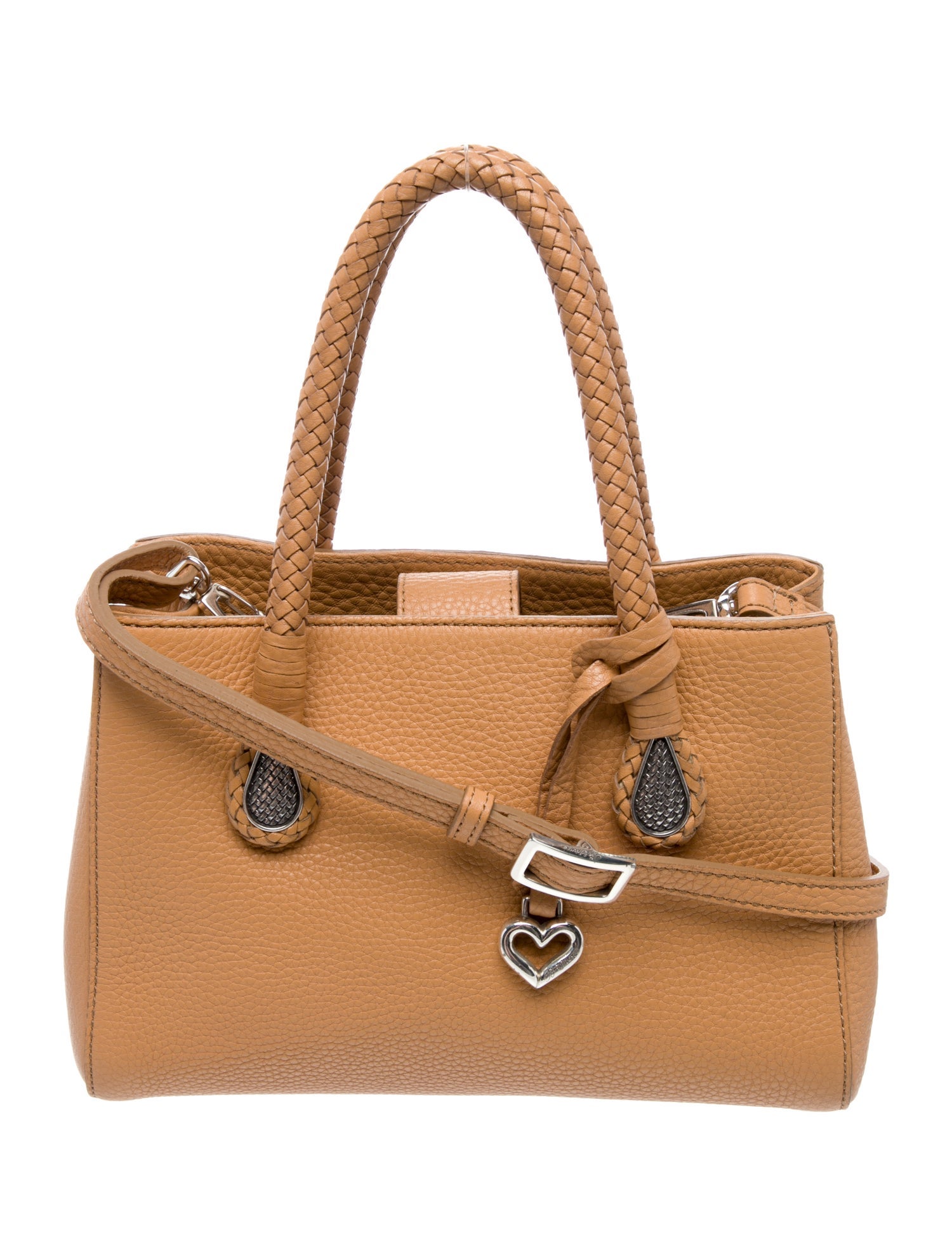 Brighton Leather Top Handle Bag