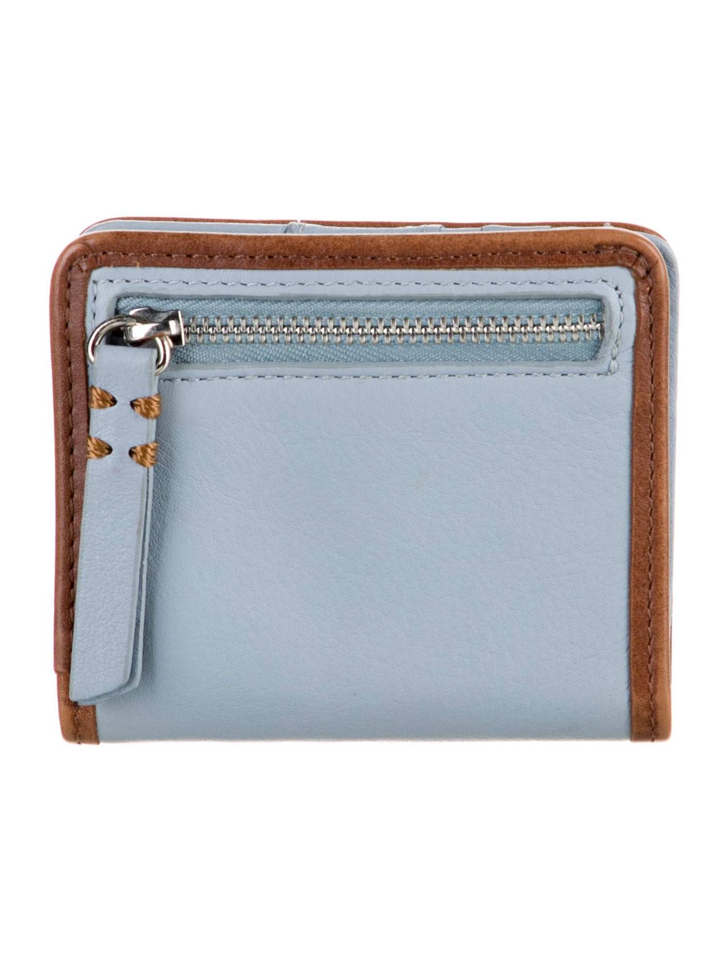 Brighton Leather Colorblock Pattern Bifold Wallet