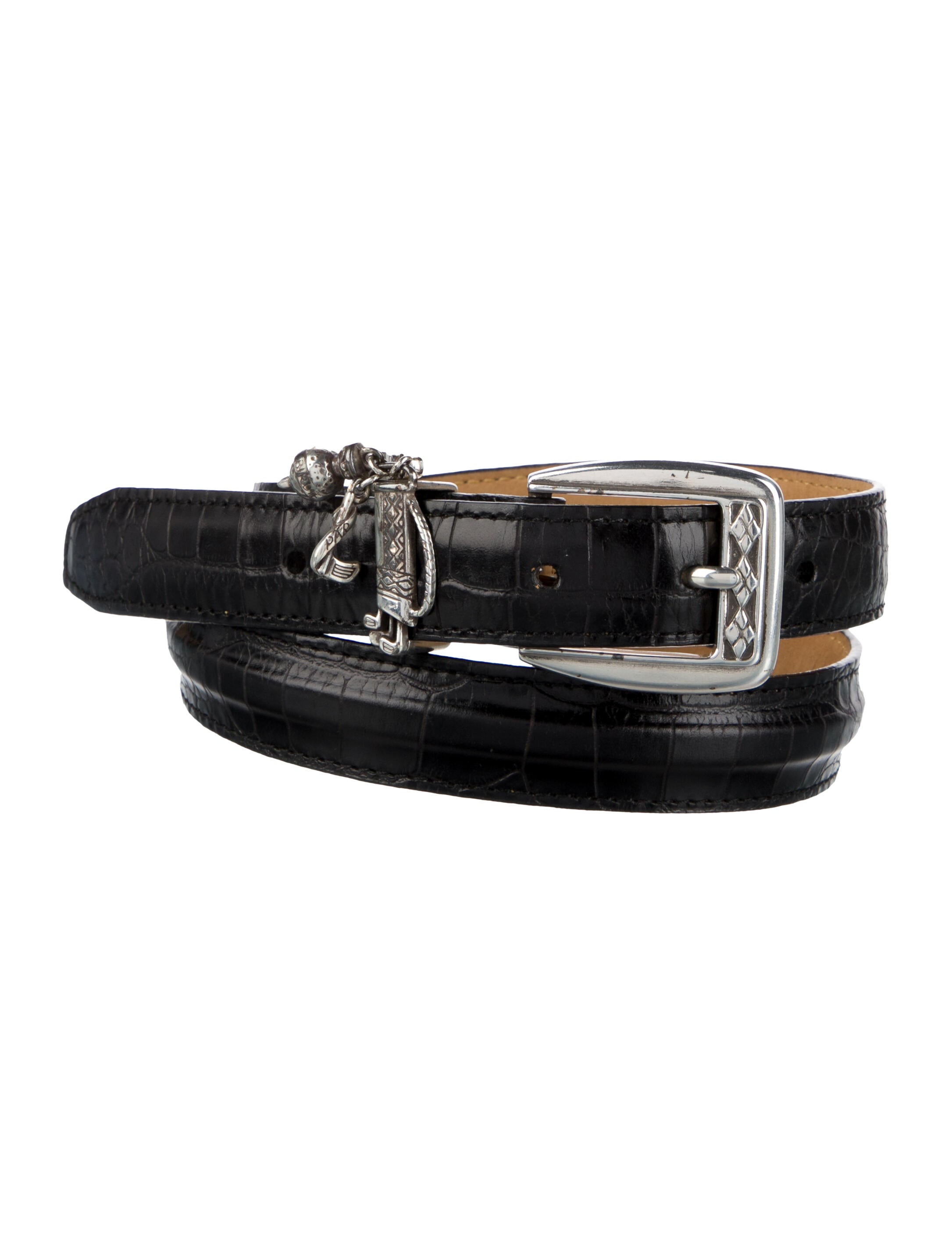 Brighton Skinny Leather Belt