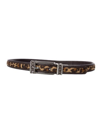 Brighton Skinny Leather Belt