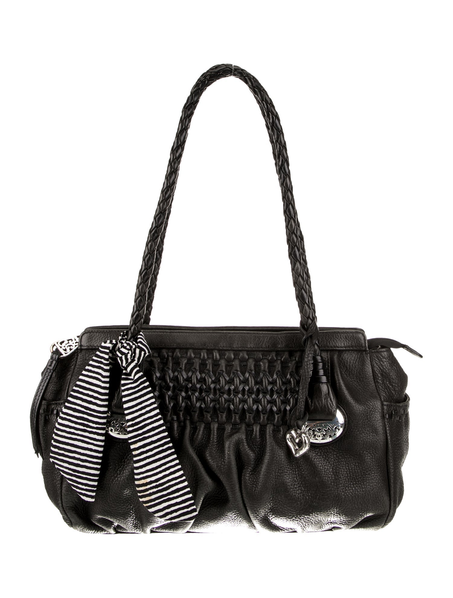 Brighton Leather Top Handle Bag