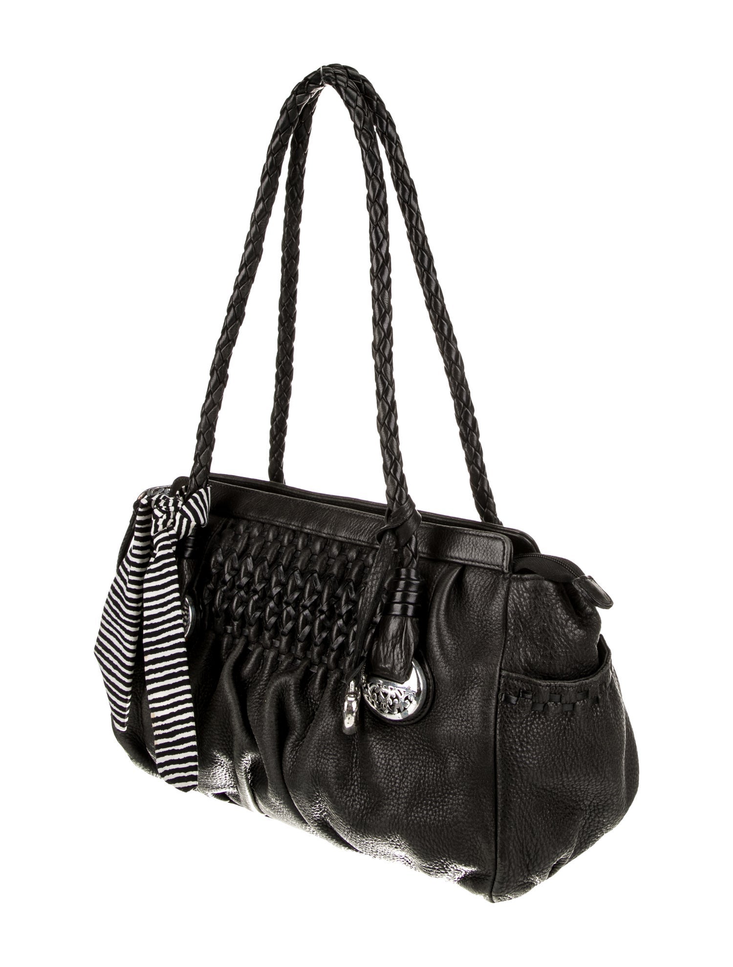 Brighton Leather Top Handle Bag