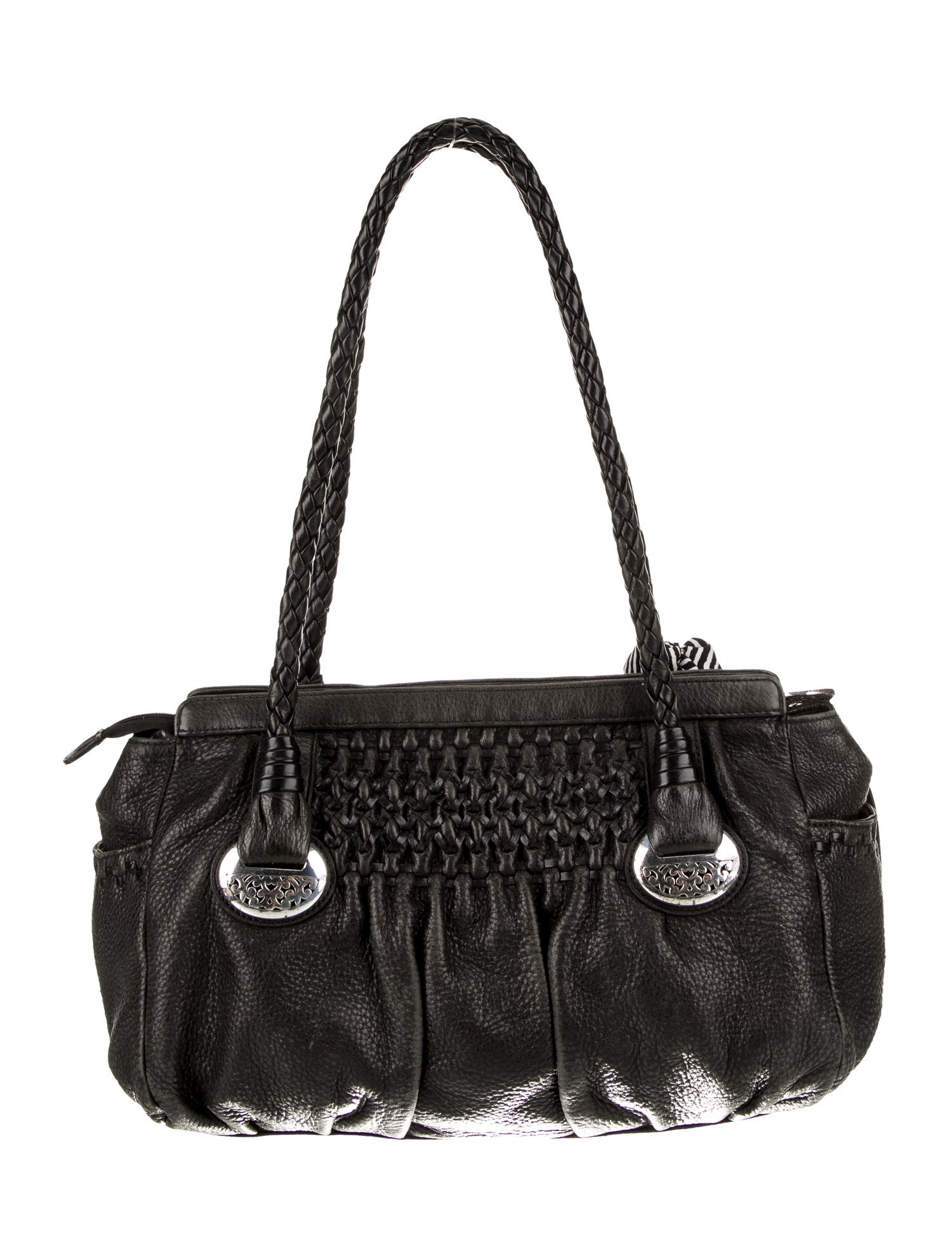 Brighton Leather Top Handle Bag