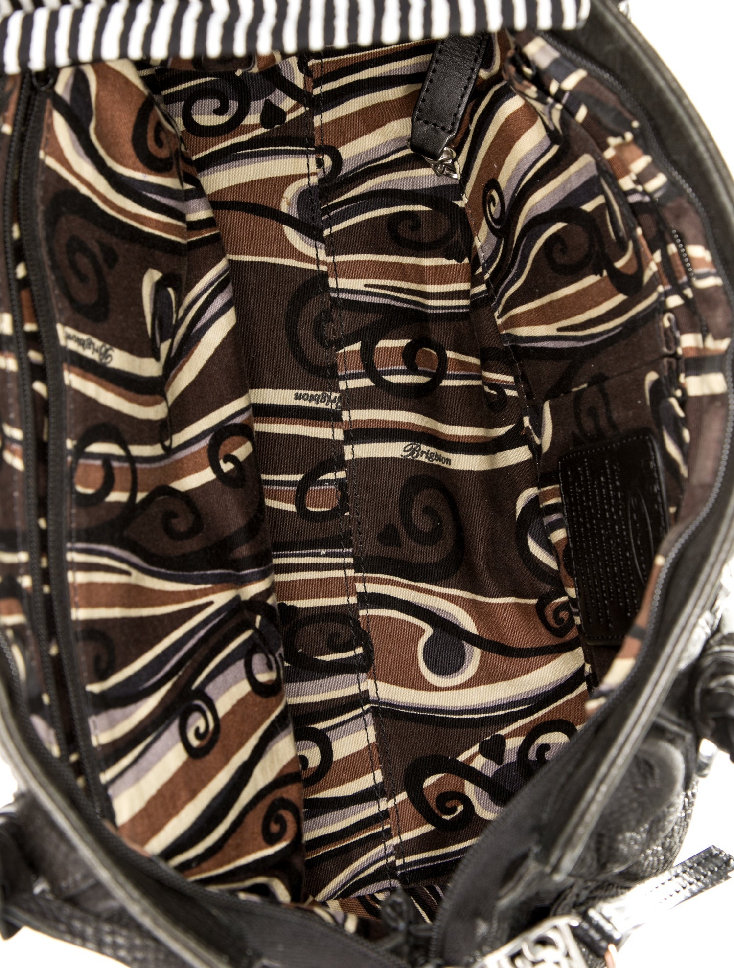 Brighton Leather Top Handle Bag