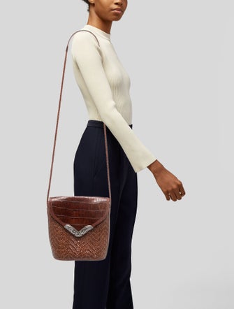 Brighton Leather Crossbody Bag